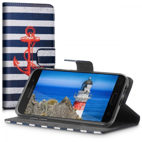 Husa Samsung Galaxy A5 (2017), Piele ecologica, Multicolor, 42483.03