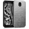 Husa Samsung Galaxy J7 (2017), Aluminiu, Argintiu, 43024.35