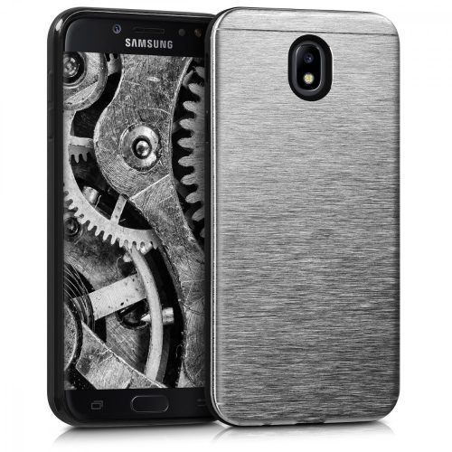 Husa Samsung Galaxy J7 (2017), Aluminiu, Argintiu, 43024.35