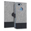 Husa Elephone P8 Mini, Textil, Gri, 43075.22