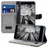 Husa Elephone P8 Mini, Textil, Gri, 43075.22