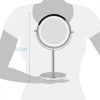 Oglinda Cosmetica cu suport, Iluminare LED, marire 7x, reglabila, 43104