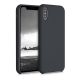 Husa Apple iPhone X / iPhone XS, Silicon, Negru, 42495.01