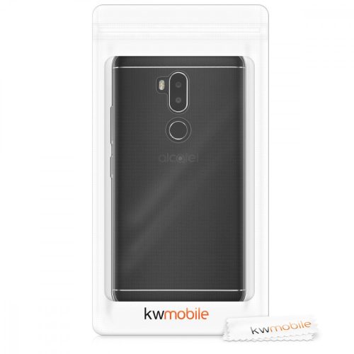 Husa Alcatel A7 XL, Silicon, Transparent, 43182.03