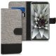 Husa Wiko View Prime, Textil, Gri, 43191.22
