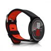 Curea pentru Xiaomi Amazfit, Silicon, Negru / Rosu, 43242.01