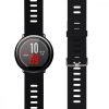Curea pentru Xiaomi Amazfit, Silicon, Negru / Rosu, 43242.01