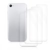 Set 3 Folii de protectie pentru Apple iPhone 8 / iPhone 7 Plus / iPhone SE 2, kwmobile, Spate, Transparenta, 43325.5