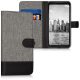 Husa Google Pixel 2 XL, Textil, Gri, 43355.22