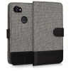 Husa Google Pixel 2 XL, Textil, Gri, 43355.22
