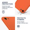 Husa Apple iPhone 8 / iPhone 7 / iPhone SE 2, Silicon, Portocaliu, 43411.69