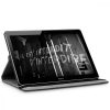 Husa 360° pentru tableta Huawei MediaPad T3 10, Kwmobile, Negru/Alb, Piele ecologica, 43414.01