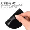 Set 3 Suporti antiderapanti pentru bord Kwmobile, Negru, Silicon, 43408.01