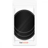 Set 3 Suporti antiderapanti pentru bord Kwmobile, Negru, Silicon, 43408.01