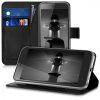 Husa ZTE Blade A520, Piele ecologica, Negru, 43438.01