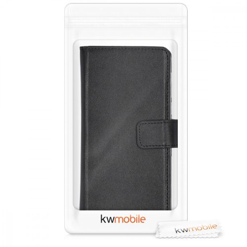 Husa Blackview R6, Piele ecologica, Negru, 43498.01