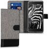 Husa Wiko Harry, Textil, Gri, 43509.22