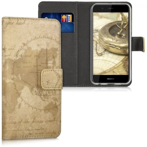 Husa Huawei Nova 2, Piele ecologica, Maro, 43550.01