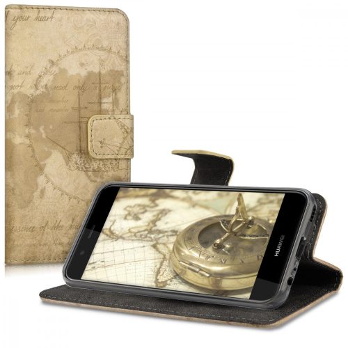 Husa Huawei Nova 2, Piele ecologica, Maro, 43550.01