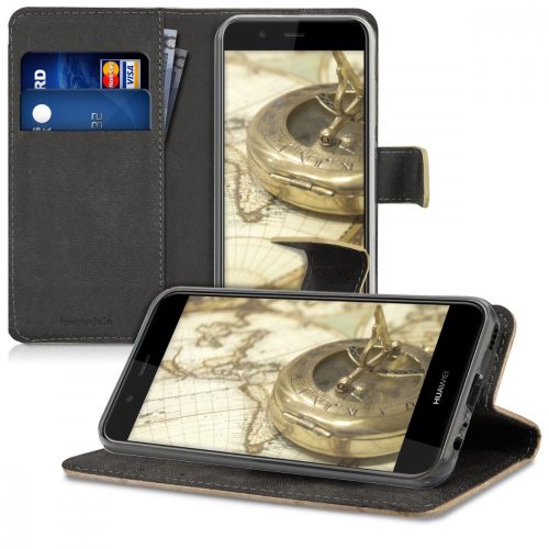 Husa Huawei Nova 2, Piele ecologica, Maro, 43550.01