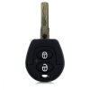 Husa Cheie Auto pentru VW - 2 Butoane, Silicon, Negru, 43655.01