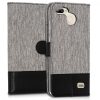 Husa Blackview A7 Pro, Textil, Gri, 43718.01