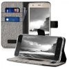 Husa Blackview A7 Pro, Textil, Gri, 43718.01