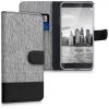Husa Blackview A10, Textil, Gri, 43720.01