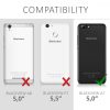 Husa Blackview A7, Piele ecologica, Negru, 43715.01