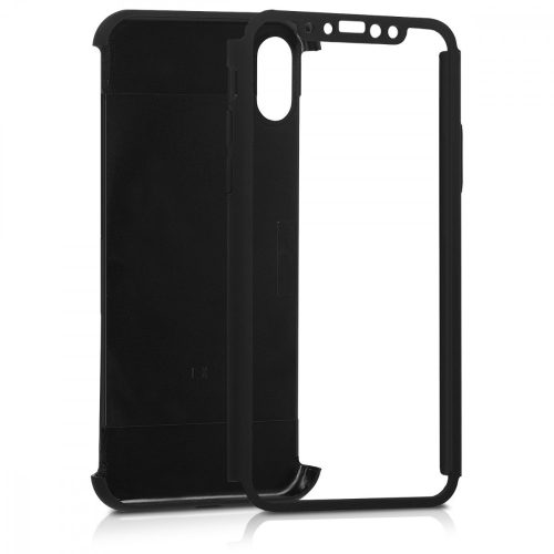 Husa Apple iPhone X / iPhone XS, Policarbonat, Negru, 43751.68