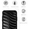 Husa Apple iPhone X / iPhone XS, Policarbonat, Negru, 43751.68