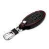 Husa Cheie Auto pentru Nissan - 3 Butoane, Piele ecologica, Negru, 43813.01