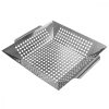 Tava gratar pentru legume din otel inoxidabil, 35 x 30 x 6cm, 43680