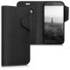 Husa Motorola Moto G5S Plus, Piele naturala, Negru, 42827.01