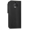 Husa Motorola Moto G5S Plus, Piele naturala, Negru, 42827.01