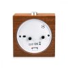 Ceas cu alarma analogic din lemn Snooze Retro, 43906