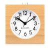 Ceas cu alarma analogic din lemn Snooze Retro, 43905
