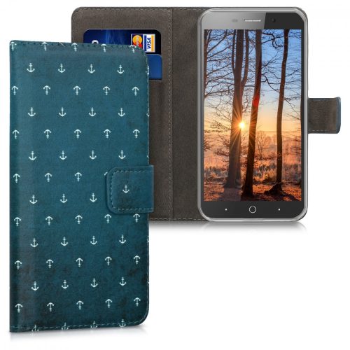 Husa ZTE Blade A602, Piele ecologica, Multicolor, 43970.01