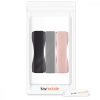 Set 3 Suporti tip inel pentru telefon, Kwmobile, Multicolor, Plastic, 43997.01