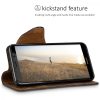 Husa Huawei Mate 10 Lite, Piele naturala, Maro, 44011.05