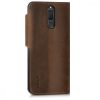 Husa Huawei Mate 10 Lite, Piele naturala, Maro, 44011.05