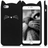 Husa Apple iPhone 6 Plus / iPhone 6s Plus, Silicon, Negru, 44038.01