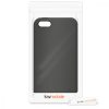 Husa Apple iPhone 5 / iPhone 5s / iPhone SE, Silicon, Negru, 42766.47