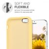 Husa Apple iPhone 6 / iPhone 6s, Silicon, Galben, 40223.49