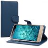 Husa Samsung Galaxy J3 (2016), Piele ecologica, Albastru, 40583.17