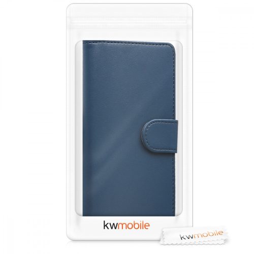 Husa Samsung Galaxy J3 (2016), Piele ecologica, Albastru, 40583.17