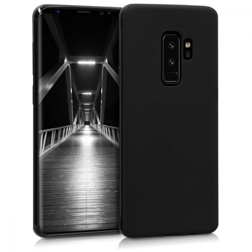 Husa Samsung Galaxy S9 Plus, Silicon, Negru, 44096.47