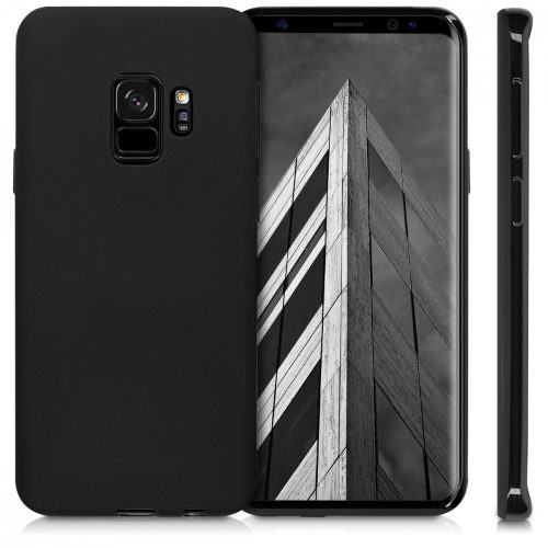 Husa Samsung Galaxy S9, Silicon, Negru, 44089.47