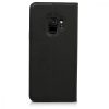 Husa Samsung Galaxy S9, Piele ecologica, Negru, 44090.01