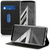 Husa Samsung Galaxy S9, Piele ecologica, Negru, 44090.01